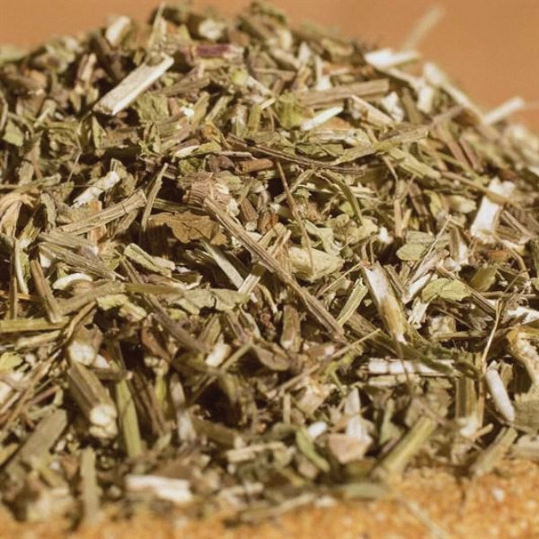 Blue Vervain, Cut & Sifted (Verbena hastata) - Dried Herb, Organic