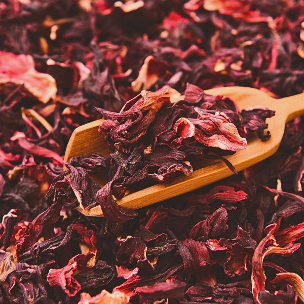 Hibiscus Flowers, cut and sifted (Hibiscus sabdariffa) - Dried Herb