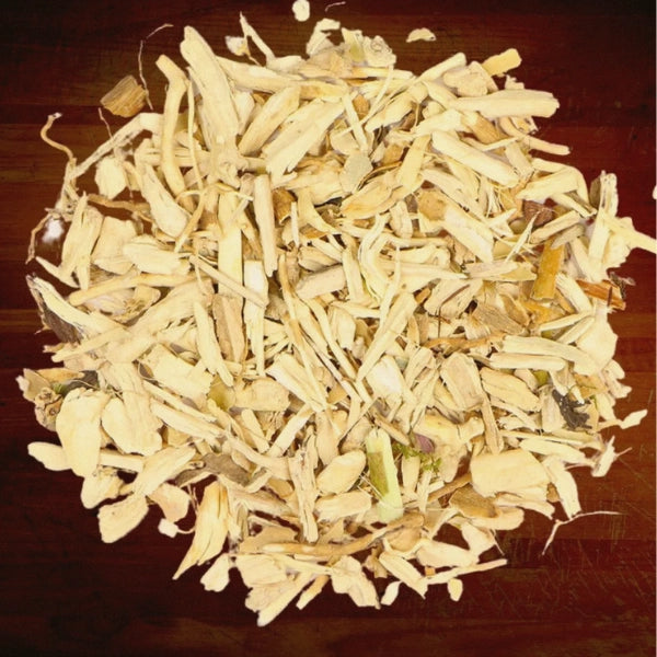 Hydrangea Root, Cut & Sifted (Hydrangea arborescens) - Dried Herb, Wildcrafted