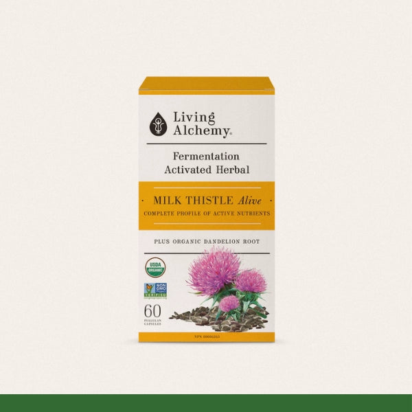 Living Alchemy Milk Thistle 60 Capsules