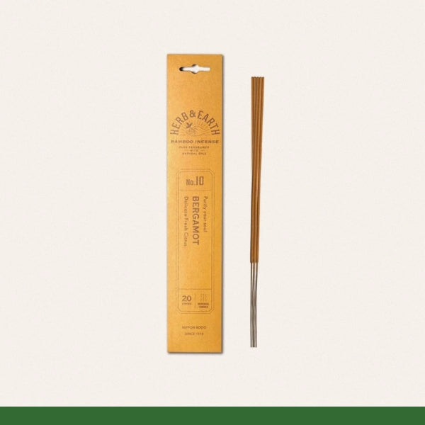 Herb & Earth Bergamot Incense